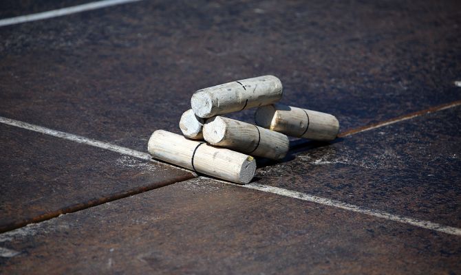 В Туле прошли соревнования по городошному спорту