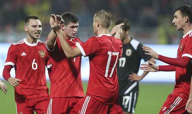 Молодежная сборная России разгромила в Туле команду Гибралтара