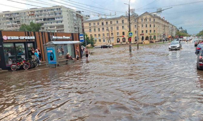 Почему Красноармейский проспект в Туле затапливает после каждого ливня