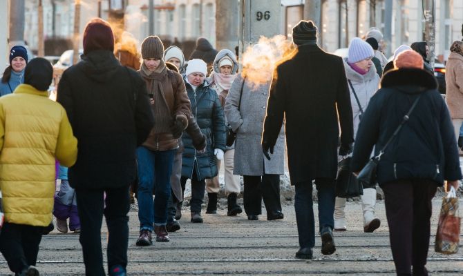 24 января в Туле разогреет до +3 градусов