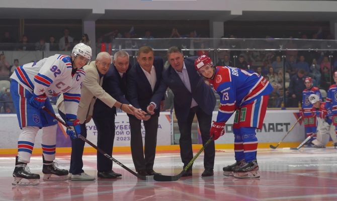 Кубок Губернатора Тульской области по хоккею стал международным