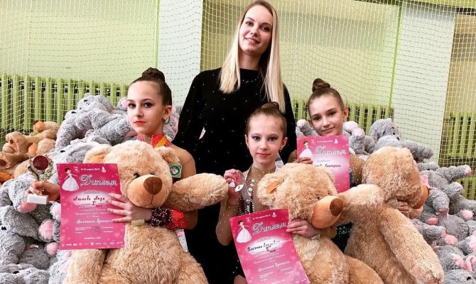 Тульские гимнастки привезли медали с московских соревнований 