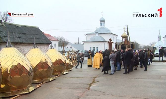 В Тульской области восстанавливают одну из самых древних святых обителей России