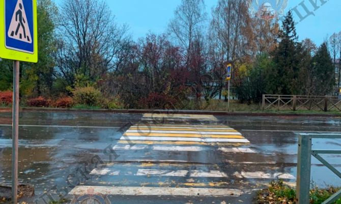 В Новомосковске на переходе сбили 70-летнюю бабушку