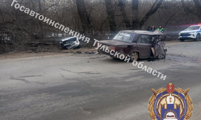 24-летний водитель пострадал в ДТП в Новомосковске