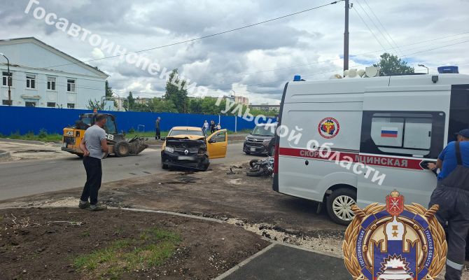 17-летний подросток пострадал в ДТП в Новомосковске