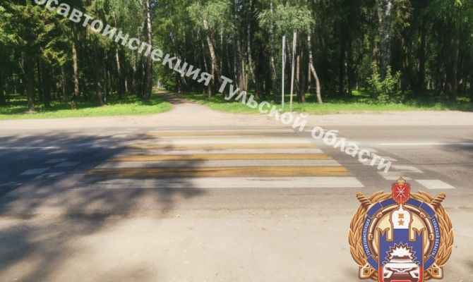 На пешеходном переходе в Новомосковске сбили 61-летнего мужчину