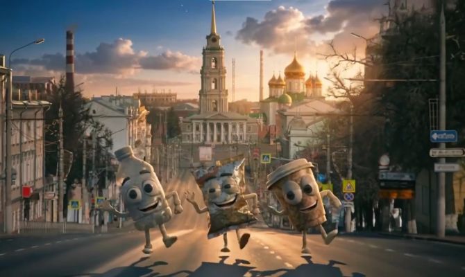 Стакан кофе, пачка чипсов и бутылка пригласили туляков на субботники