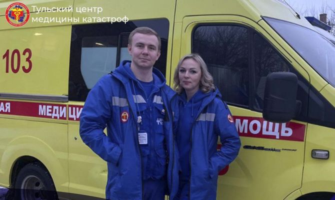 В Донском медики скорой помощи спасли пенсионера, у которого 5 минут не билось сердце