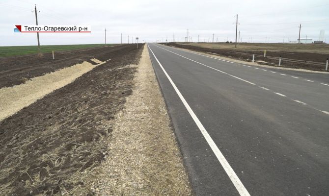 Первую дорогу в Тульской области реконструировали по новым технологиям