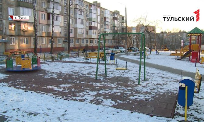 Где в Тульской области благоустроят дворы и общественные пространства в 2021 году