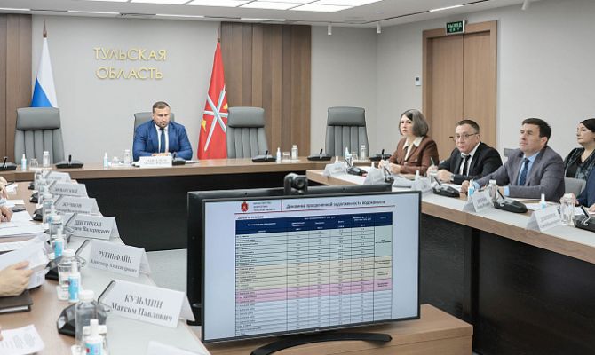 Тульские предприятия задолжали поставщикам коммунальных услуг