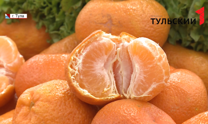 Туляки узнают, как выбрать качественные мандарины 