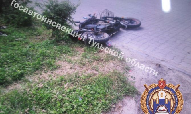 В Туле на проспекте Ленина сбили ребенка на электровелосипеде