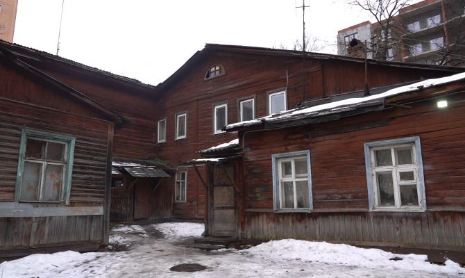 В Туле разрушающийся жилой дом оказался памятником культуры 19 века