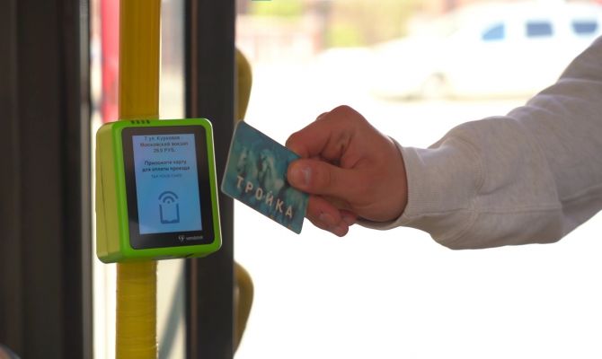 До конца года в Алексине во всех автобусах появятся валидаторы