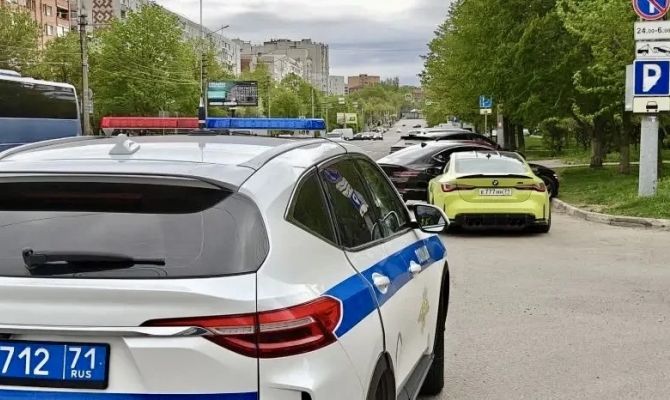 Дрифтера на "БМВ" в Туле оштрафовали после видео в соцсетях