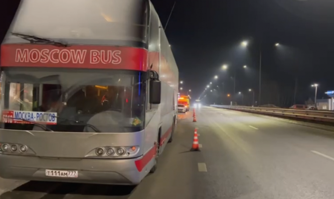 В Тульской области сломался пассажирский автобус c 74 туристами