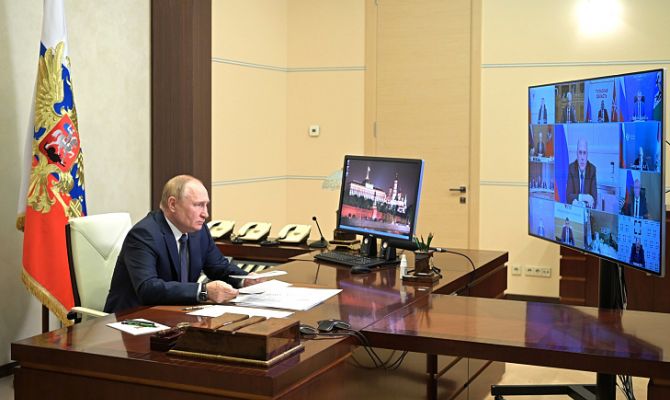 Губернатор Алексей Дюмин принял участие в заседании Совета при Президенте РФ