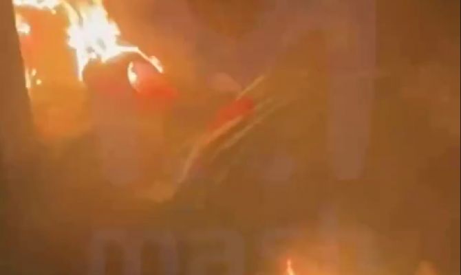 Блогер из Тулы под веществами сожгла свою квартиру в Мытищах