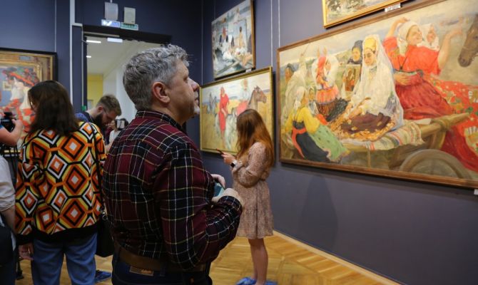 В Тульском областном музее изобразительных искусств открылась выставка учеников Репина
