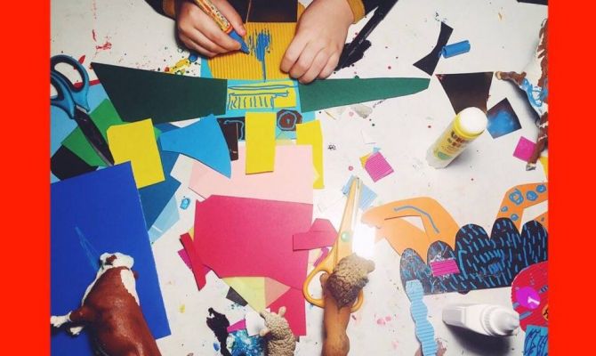 На "Октаве" дети научатся создавать абстрактное искусство