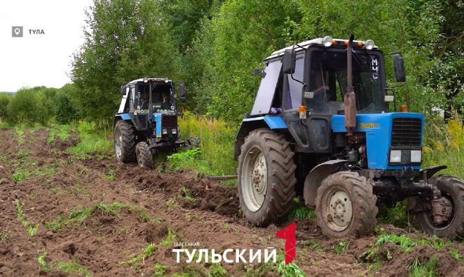 «Чтобы огонь не подошёл к домам»: в Туле обновляют противопожарные барьеры