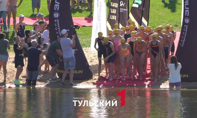 Старт с воды, финиш — на суше: в Туле прошло первенство Центральной России по акватлону