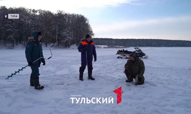 Под Тулой браконьер ловил рыбу запрещенными сетями