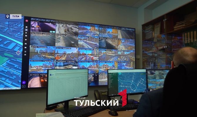 «Умные» камеры начали прогнозировать гололедицу на дорогах Тульской области