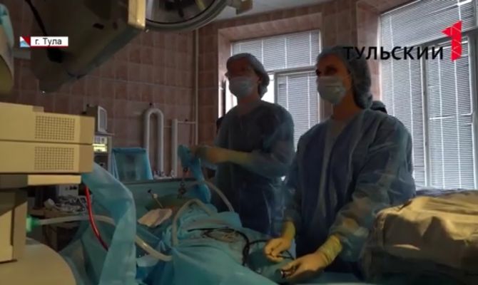 В Ваныкинской больнице Тулы установили новое оборудование