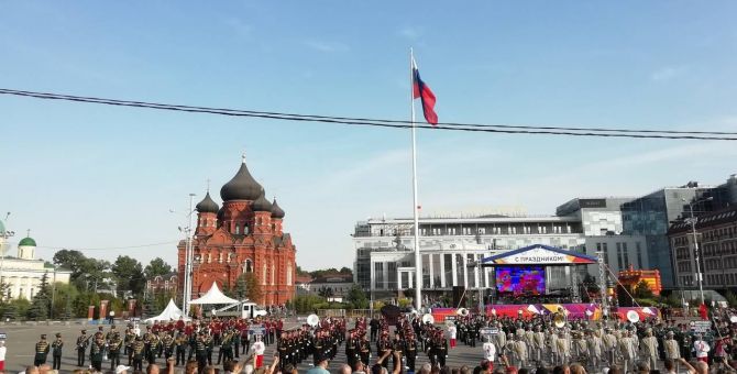 Фестиваль духовых оркестров собрал в Туле около 600 музыкантов