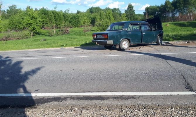 Под Белевом столкнулись два «ВАЗа»
