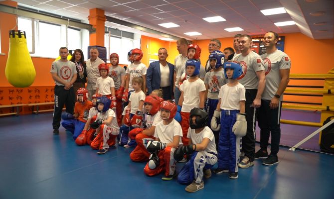 Легендарный Александр Поветкин приехал в Тулу  на открытие Центра единоборств