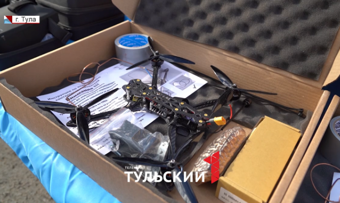 Тульский дрон "Овод" уничтожил вражеский бронетранспортер на сватовском направлении