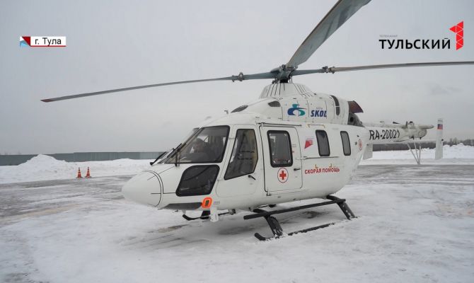Кого и куда чаще всего перевозила санавиация в Тульской области 