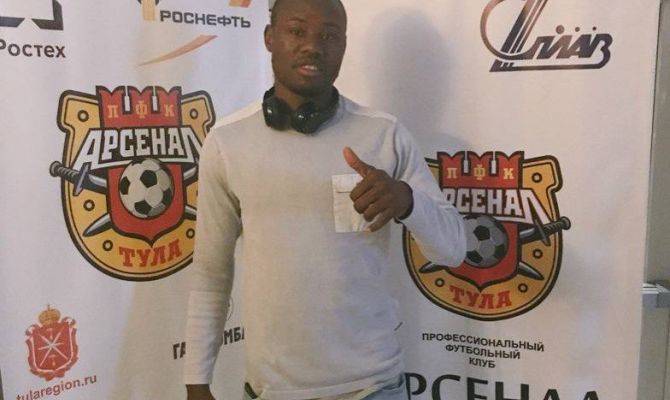 В тульский «Арсенал» вернулся Стоппила Сунзу