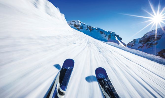 Жители Тульской области смогут бесплатно покататься на горных лыжах 