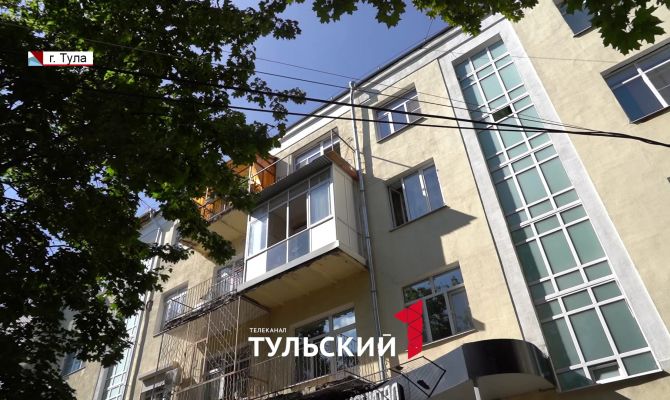 В Туле без согласования начали ремонт 90-летнего дома: жильцы боятся за свою безопасность
