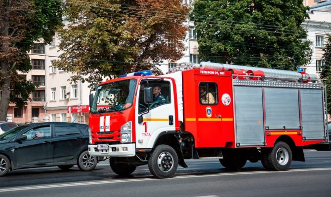 За прошедшую неделю в Тульской области было 18 пожаров