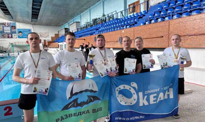 Тульские ветераны СВО одержали победу в Межрегиональном турнире по парадайвингу