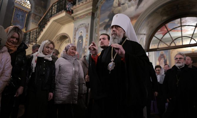 В храмах Тульской области прошли Пасхальные богослужения