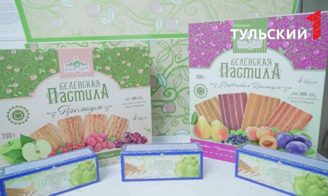Белевская пастила вошла в топ-5 популярных вкусов у российских туристов
