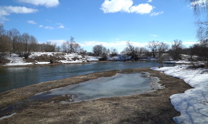Тульская область готовится к весеннему паводку: каким населенным пунктам грозит подтопление