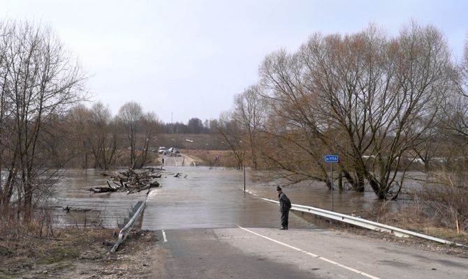 1500 туляков остались без транспортного сообщения из-за паводка: как люди живут в режиме автономии
