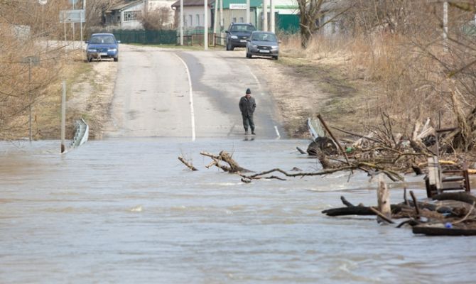 Тульская область попала в особую зону из-за риска паводка