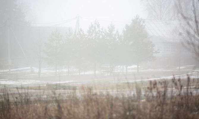В Тульской области объявлено метеопредупреждение из-за тумана