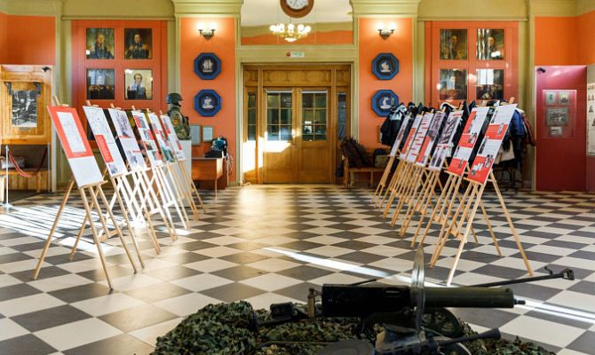 В филиале музея-усадьбы «Ясная Поляна» открылась выставка «Дивизия Героев»