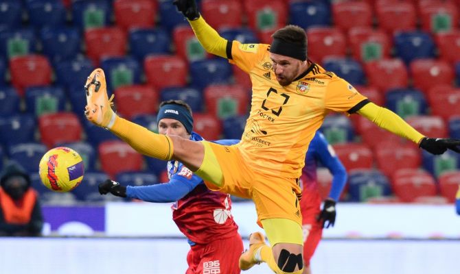 Тульский "Арсенал" уступил ЦСКА со счетом 2:0