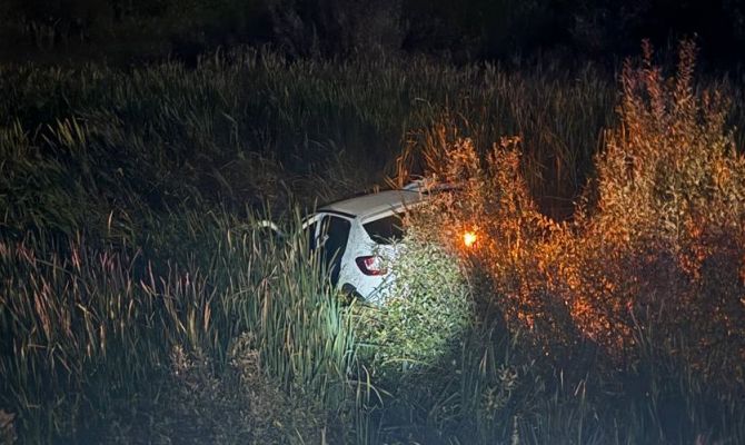 Под Богородицком пьяная водительница врезалась в забор на трассе М-4 «Дон»